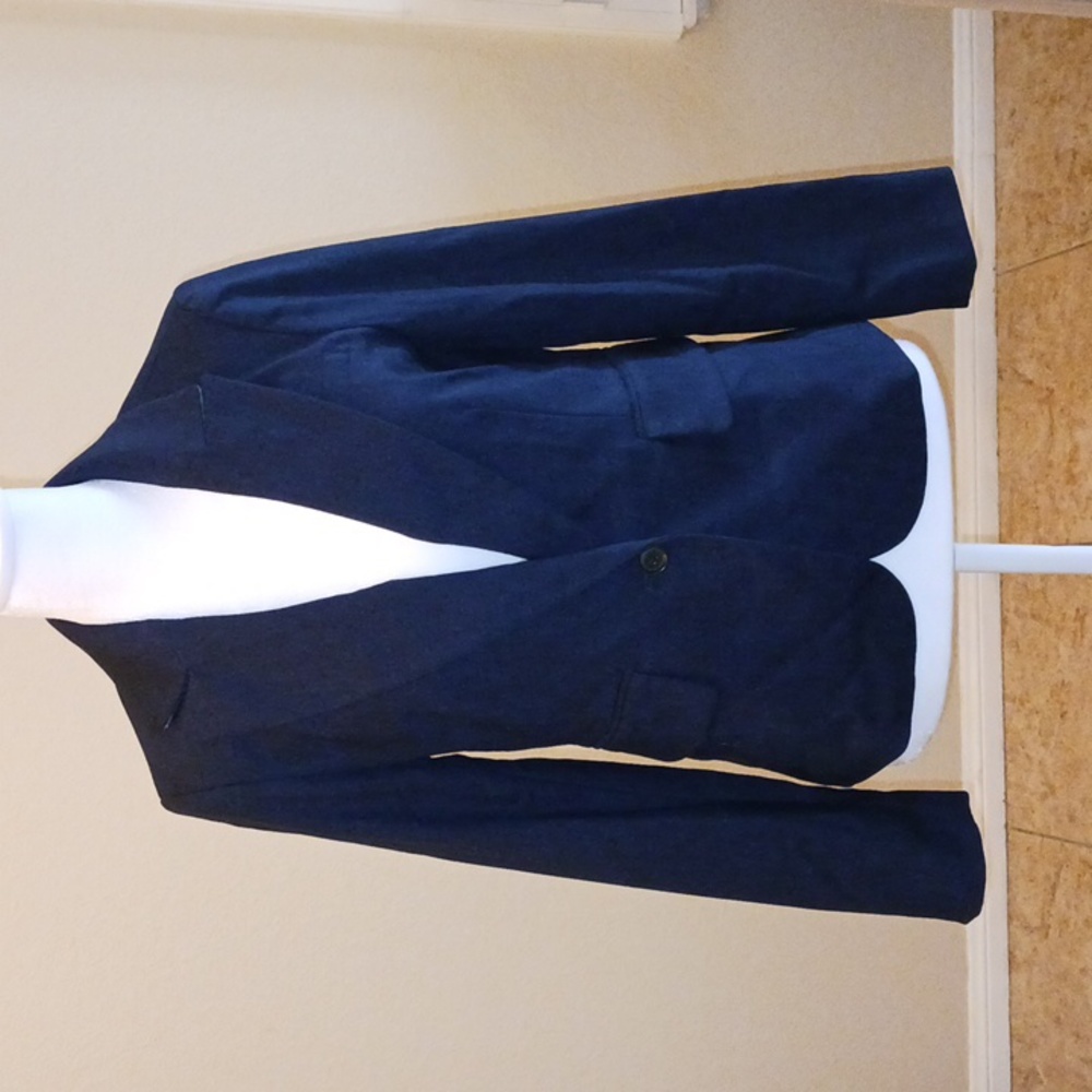 Navy Blue Banana Republic Blazer
